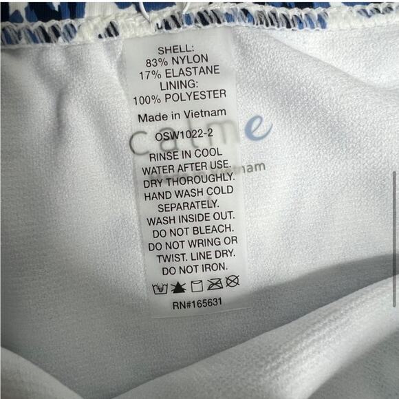 Johnny Was Blue Animal Print Bikini Bottoms XL New $98 - Picture 8 of 8